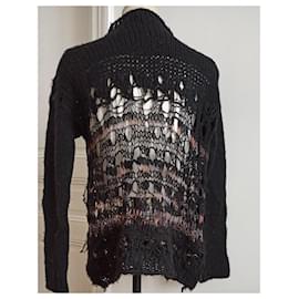 Dries Van Noten-Knitwear-Black