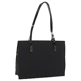 Gucci-GUCCI Shoulder Bag Canvas Black 001 3264 002113 Auth bs9866-Black