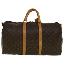 Louis Vuitton-Louis Vuitton Monogram Keepall Bandouliere 50 Boston Bag M.41416 LV Auth 59193-Monogramm