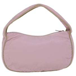 Prada-PRADA Shoulder Bag Nylon Pink Auth am5230-Pink