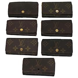 Louis Vuitton-LOUIS VUITTON Monogram Multi Cles Key Case 7Set LV Auth bs8805-Monogram