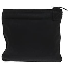 Gucci-GUCCI Shoulder Bag Canvas Black 141626 Auth bs9546-Black