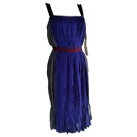 Philosophy Di Alberta Ferretti Robes Bleu