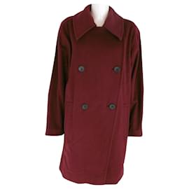Pierre Balmain Coats, Outerwear Red