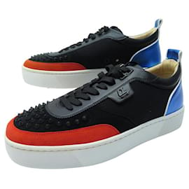 Christian Louboutin-NEW CHRISTIAN LOUBOUTIN SHOES HAPPYRUI SPIKES SNEAKERS 42 NEW SNEAKERS-Multiple colors