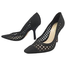 Christian Dior-NEUF CHAUSSURES CHRISTIAN DIOR CAPTURE CANNAGE MESH KCP930RCE 37 SHOES-Noir