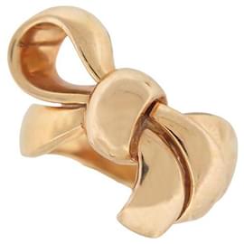 Christian Dior-CHRISTIAN DIOR KNOT RING IN YELLOW GOLD 18K 8.1GR SIZE 49 KNOT YELLOW GOLD RING-Golden