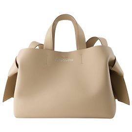 Nova bolsa Musubi Shopper - Acne Studios - Couro - Bege Bege