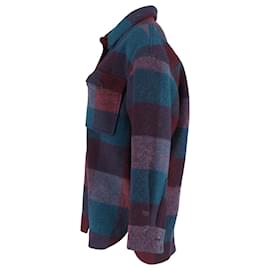 Isabel Marant-Isabel Marant Checked Harveli Jacket in Multicolor Polyester and Wool-Multiple colors
