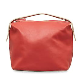 Loewe-Lederhandtasche-Rot