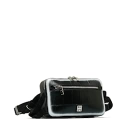 Givenchy-leather belt bag-Black