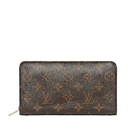 Louis Vuitton-Monogram Porte Monnaie Zip M61727-Brown