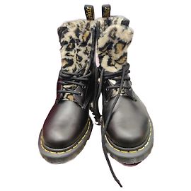 Dr. Martens Dr Martens X Rick Owens Black Leopard print