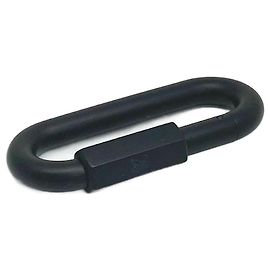 LOUIS VUITTON VIRGIL ABLOH CARABINER HOOK Black Black