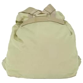 Prada-PRADA Backpack Nylon Cream Auth 59222-Cream