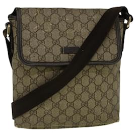 Gucci-GUCCI Borsa A Tracolla In Tela GG Tela Rivestita Beige Auth 59239-Beige