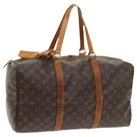 Louis Vuitton-Louis Vuitton Monogram Sac Souple 45 Borsa Boston M41624 LV Auth th4262-Monogramma