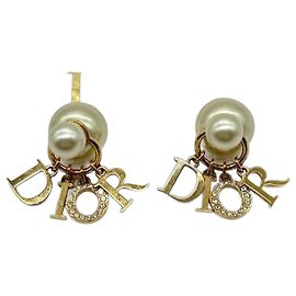 Dior Goldene Stammesohrringe Gold hardware