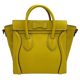 Céline-Céline Luggage-Yellow
