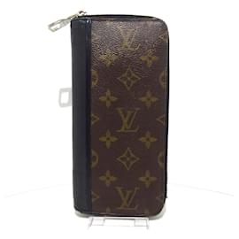 Louis Vuitton-Portefeuille Louis Vuitton Zippy Vertical-Marron