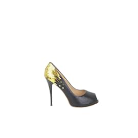 Giuseppe Zanotti-Tacones negros-Negro