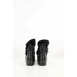 Iro-Leather boots-Black