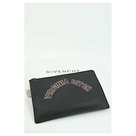 Givenchy-Leather pouches-Black