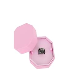 Swarovski-Bague en cristal-Noir