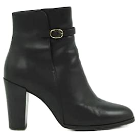 Vanessa Seward-Leather boots-Black