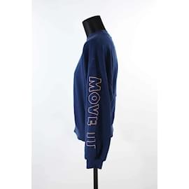 Mother-Baumwoll-Sweatshirts-Blau