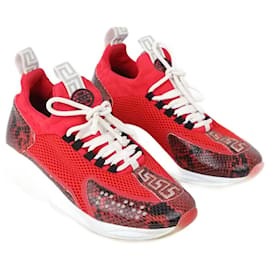 Versace-Low-top sneakers-Red