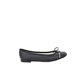Repetto-Leather ballet flats-Black