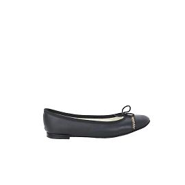 Repetto Bailarinas de cuero Negro