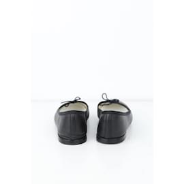 Repetto-Leather ballet flats-Black