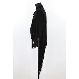 Faith Connexion-Leather coat-Black