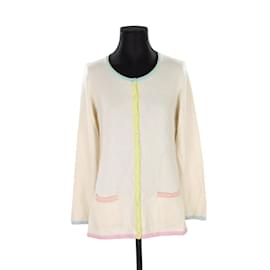 Chanel-cardigan in cashmere-Bianco
