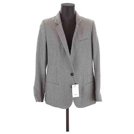 Laurence Dolige Wollblazer Grau