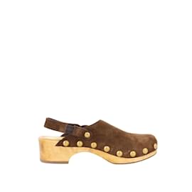 Tory Burch-Mules/Leather clogs-Brown