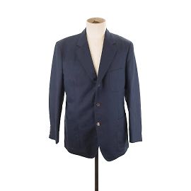 Loro Piana Wolljacke Blau