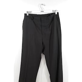 Dior-pantalones de lana-Negro