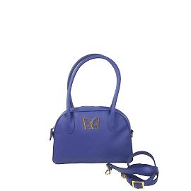 Autre Marque Bolsa de couro Azul
