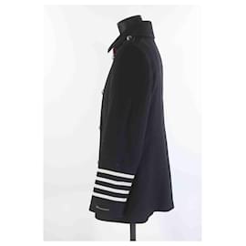Barbour-Wool coat-Black