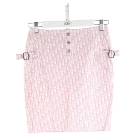 Dior-Mini jupe en coton-Rose