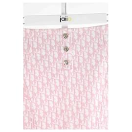 Dior-Mini jupe en coton-Rose
