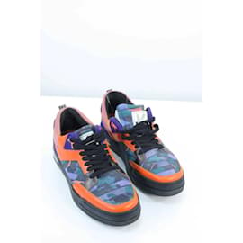 Kenzo-Sneakers aus Leder-Mehrfarben