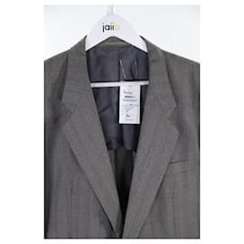 Comme Des Garcons-Wool blazer jacket-Grey
