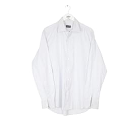 Lanvin-Camicia di cotone-Bianco