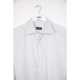 Lanvin-Camicia di cotone-Bianco