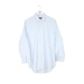 Lanvin-Camicia di cotone-Blu