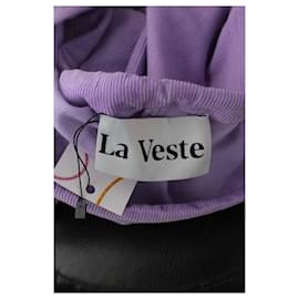 Autre Marque-Pantalon large en coton-Violet